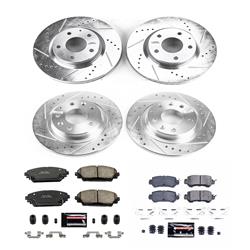 PowerStop Z23 Evolution Sport Brake Upgrade Kits for 2016-2018 CX-3 - K7607