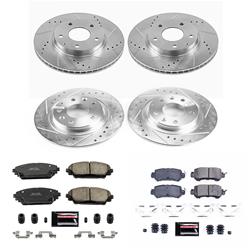 PowerStop Z23 Evolution Sport Brake Upgrade Kits for 2016-2018 CX-3 - K7608
