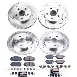 PowerStop Z23 Evolution Sport Brake Upgrade Kits for 2016-2022 PRIUS - K7632