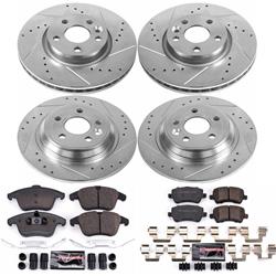 PowerStop Z23 Evolution Sport Brake Upgrade Kits K7636