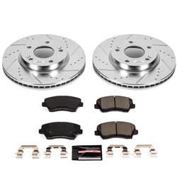 PowerStop Z23 Evolution Sport Brake Upgrade Kits for 2017-2018 FORTE, FORTE5, 2016-2021 VELOSTER - K7672