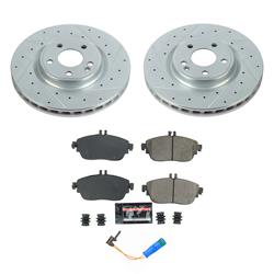 PowerStop Z23 Evolution Sport Brake Upgrade Kits for 2014-2019 CLA250, 2015-2020 GLA250, 2017-2019 QX30 - K7674