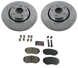 PowerStop Z23 Evolution Sport Brake Upgrade Kits for 2019-2024 CX-5, 2016-2023 CX-9 - K7690