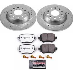 PowerStop Z26 Street Warrior Brake Upgrade Kits for 2016-2018 Q3, Q3 QUATTRO - K7707-26