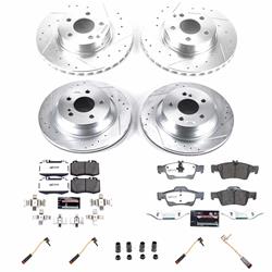 PowerStop Z26 Street Warrior Brake Upgrade Kits for 2004-2006 E500 - K7764-26