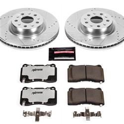 PowerStop Z26 Street Warrior Brake Upgrade Kits for 2016-2017 CT6, 2014-2019 CTS - K7777-26