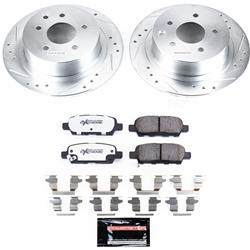 PowerStop Z26 Street Warrior Brake Upgrade Kits for 2007-2010 ALTIMA - K7864-26