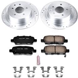 PowerStop Z23 Evolution Sport Brake Upgrade Kits for 2007-2010 ALTIMA - K7864