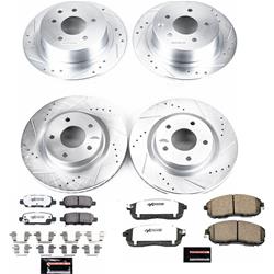 PowerStop Z26 Street Warrior Brake Upgrade Kits for 2007-2010 ALTIMA - K7865-26