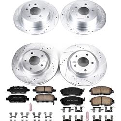PowerStop Z23 Evolution Sport Brake Upgrade Kits for 2007-2010 ALTIMA - K7865