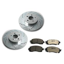 PowerStop Z26 Street Warrior Brake Upgrade Kits for 2018-2023 CROSSTREK, 2017-2022 IMPREZA - K7892-26