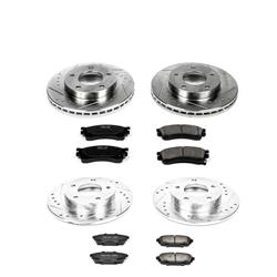 PowerStop Z23 Evolution Sport Brake Upgrade Kits for 2001-2003 PROTEGE, 2002-2003 PROTEGE5 - K789