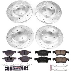 PowerStop Z23 Evolution Sport Brake Upgrade Kits for 2018-2021 ECOSPORT - K7910
