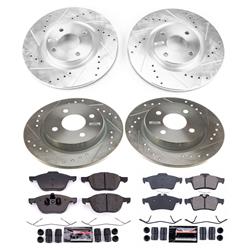 PowerStop Z23 Evolution Sport Brake Upgrade Kits for 2018-2022 ECOSPORT - K7911