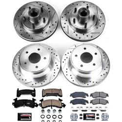 PowerStop Z23 Evolution Sport Brake Upgrade Kits for 1998-2003 S10, 2000-2003 SONOMA - K7913