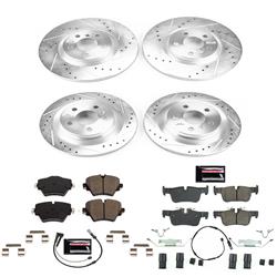 PowerStop Z23 Evolution Sport Brake Upgrade Kits for 2018-2024 COOPER COUNTRYMAN, 2016-2022 X1, 2018-2023 X2 - K7916