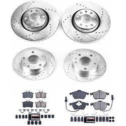 PowerStop Z23 Evolution Sport Brake Upgrade Kits for 2004-2005 A4 QUATTRO - K7919