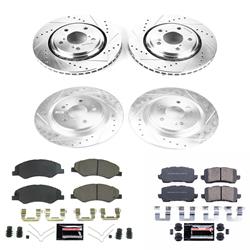 PowerStop Z23 Evolution Sport Brake Upgrade Kits for 2018-2020 ODYSSEY - K7923