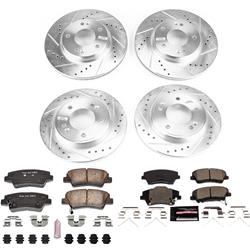 PowerStop Z23 Evolution Sport Brake Upgrade Kits for 2017-2022 IONIQ, NIRO - K7929