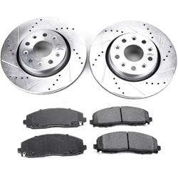 PowerStop Z23 Evolution Sport Brake Upgrade Kits for 2020-2023 GLADIATOR, 2018-2022 WRANGLER - K7940