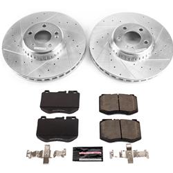 PowerStop Z23 Evolution Sport Brake Upgrade Kits for 2015-2023 C300, 2016-2018 C350E, 2015 C400 - K7969