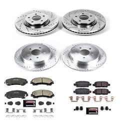 PowerStop Z23 Evolution Sport Brake Upgrade Kits for 2014-2024 Q50, 2017-2022 Q60 - K8006