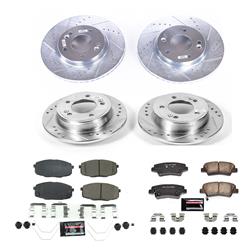 PowerStop Z23 Evolution Sport Brake Upgrade Kits for 2017-2019 SOUL - K8008