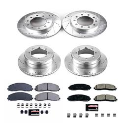 PowerStop Z23 Evolution Sport Brake Upgrade Kits for 2015-2016 F-350 SUPER DUTY - K8027