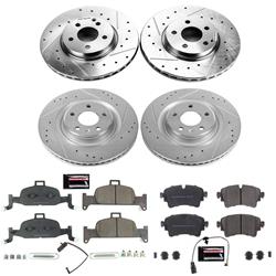 PowerStop Z23 Evolution Sport Brake Upgrade Kits for 2019-2020 A6 QUATTRO, 2018 Q5 - K8053