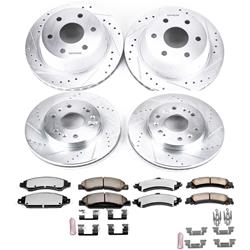 PowerStop Z36 Truck and Tow Brake Upgrade Kits for 2005-2006 SIERRA 1500, 2007 SIERRA 1500 CLASSIC - K8071-36