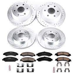 PowerStop Z23 Evolution Sport Brake Upgrade Kits for 2005-2006 SIERRA 1500, 2007 SIERRA 1500 CLASSIC - K8071
