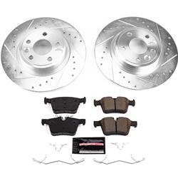 PowerStop Z23 Evolution Sport Brake Upgrade Kits for 2018-2019 DISCOVERY SPORT, E-PACE - K8109