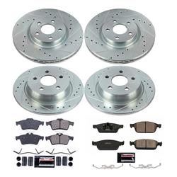 PowerStop Z23 Evolution Sport Brake Upgrade Kits for 2018-2023 TRANSIT CONNECT - K8174