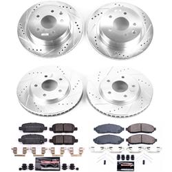 PowerStop Z23 Evolution Sport Brake Upgrade Kits for 2011-2014 LEAF - K8272