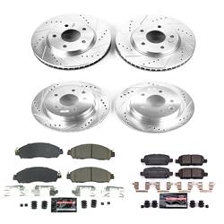 PowerStop Z23 Evolution Sport Brake Upgrade Kits for 2018-2025 LEAF - K8273