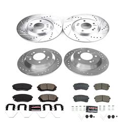 PowerStop Z23 Evolution Sport Brake Upgrade Kits for 2018-2023 KONA - K8287
