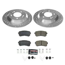 PowerStop Z23 Evolution Sport Brake Upgrade Kits for 2018-2023 KONA - K8307
