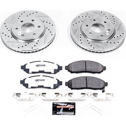 PowerStop Z36 Truck and Tow Brake Upgrade Kits for 2016-2019 FRONTIER - K8324-36