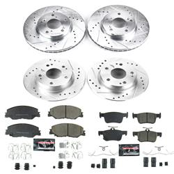 PowerStop Z23 Evolution Sport Brake Upgrade Kits for 2022-2024 CIVIC, 2019-2022 INSIGHT - K8343