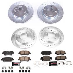 PowerStop Z23 Evolution Sport Brake Upgrade Kits for 2019 ELANTRA - K8344