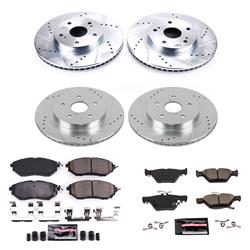 PowerStop Z23 Evolution Sport Brake Upgrade Kits for 2015 LEGACY - K8405