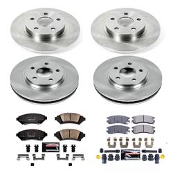PowerStop Z23 Evolution Sport Brake Upgrade Kits for 2005 DEVILLE - K8438