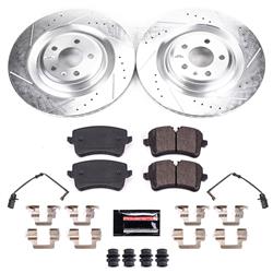 PowerStop Z23 Evolution Sport Brake Upgrade Kits for 2011-2018 A8 QUATTRO, 2013-2018 S8 - K8486