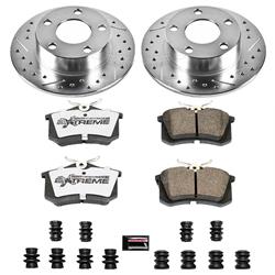 PowerStop Z26 Street Warrior Brake Upgrade Kits for 1998-2001 A6 QUATTRO - K849-26