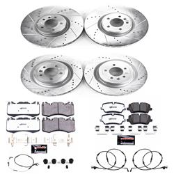 PowerStop Z36 Truck and Tow Brake Upgrade Kits for 2018-2022 RANGE ROVER SPORT, RANGE ROVER, 2021-2025 DISCOVERY - K8513-36