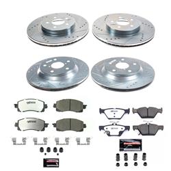PowerStop Z26 Street Warrior Brake Upgrade Kits for 2019-2022 FORESTER - K8520-26
