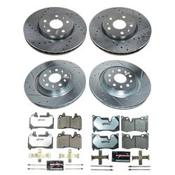 PowerStop Z26 Street Warrior Brake Upgrade Kits for 2020-2024 CORVETTE - K8527-26