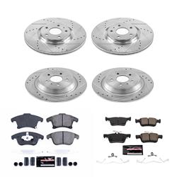 PowerStop Z23 Evolution Sport Brake Upgrade Kits for 2017-2020 FUSION - K8534