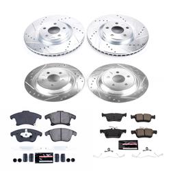 PowerStop Z23 Evolution Sport Brake Upgrade Kits for 2019-2020 POLICE RESPONDER HYBRID, SSV PLUG-IN HYBRID - K8541