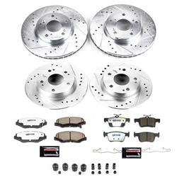 PowerStop Z26 Street Warrior Brake Upgrade Kits for 2020-2021 CIVIC - K8620-26